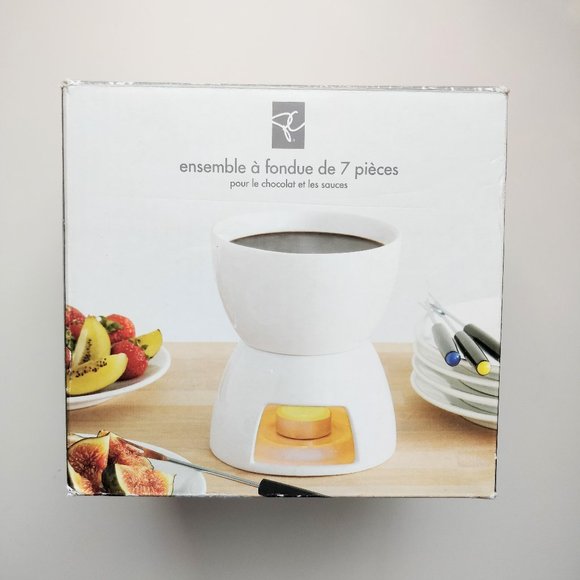 NEW President's Choice 7-Piece Fondue Set - Picture 1 of 3